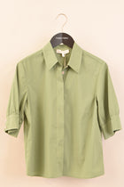Blouses lange mouw groen Marie Méro