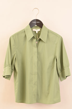 Blouses lange mouw groen Marie Méro