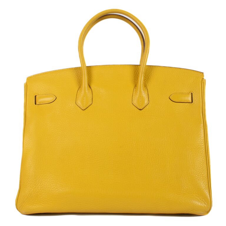 Hermès Birkin 35 Soleil Clemence PHW